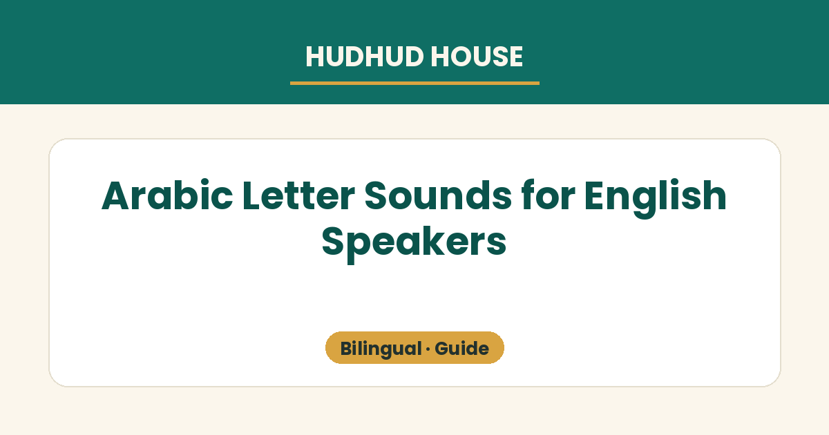 The Arabic throat letters and emphatic letters grouped as the trickier sounds for English speakers